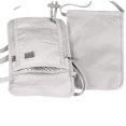 thumbnail image 2 of Almacenamiento de cuello , Verde Oliva, Una talla, Cartera de cuello con bloqueo, bolsa de viaje + soporte para pasaporte para mujeres y hombres, 2 of 5