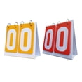 thumbnail image 4 of Colaxi 2 Pcs Tableau de Score Multi-Sports, Flipboards à 2 Chiffres pour Entraîneurs Intérieurs et Extérieurs Rouge Jaune, 4 of 8