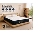 thumbnail image 1 of Colchón Matrimonial EBDreams Zamba Medio Firme Blanco 4 tecnologías AirFoam Hecho en México El Bazar Store, 1 of 6