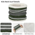 thumbnail image 4 of BESSTEVEN Kids Winter Hat Gloves Scarf Set: Girls Boys Beanie Hats Gloves Knit Set with Thick Warm Fleece Lined For Ages 6-10 Children, 4 of 6
