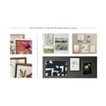thumbnail image 5 of Kate and Laurel Sylvie Beaded TR Fern Jar Vintage Framed Canvas Wall Art by Teresa Rego, 18x24 White, Colorful Modern Abstract Plant Art for Wall, 5 of 7