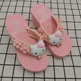 thumbnail image 3 of Fashion Platform Shoes Women Wedge Flip Flop High Heels Slippers Ladies Sanrio Hello Kitty Slippers Y2k Kawaii Cartoon Sandals, 3 of 13