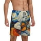 thumbnail image 2 of Fotbe Dog Guitar Starry Night Pantalones Cortos de Pijama para Hombre, Ropa de Dormir, Pantalones de Pijama Cortos para Hombre-3X-Large, 2 of 6