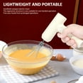 thumbnail image 6 of Electric Hand Mixer Cordless Electric Whisk 2000mAh USB Rechargeable Handheld Egg Beater with 3 Speeds Portable Small Mixer for Mixing Egg Jam Butter Kitchen Outdoor Use, 6 of 8