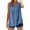 Blue, variant on Tank Top for Women Under 20$, Beige Y2K Tops Baberdicy Cotton Linen Shirts for Women Sleeveless Collared Tops Oversized up Blouses Work Shirts Casual Summer Tshirt