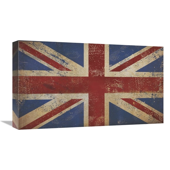 Global Gallery's 'Union Jack' By Ryan Fowler Stretched Canvas Wall Art