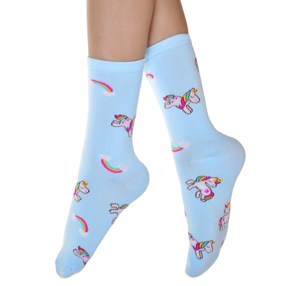 Angelina Novelty Foodie Crew Socks (1-6 Pairs)