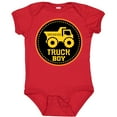 thumbnail image 3 of Inktastic Construction Truck Boy Childs Boys Baby Bodysuit, 3 of 5
