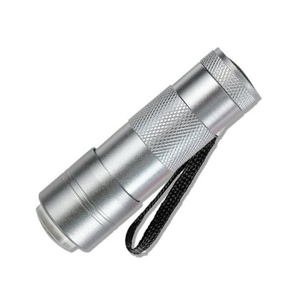 Seitruly Luz de uñas de gel de mano tamaño de bolsillo prensa de secado lámpara púrpura Spa uñas arte linterna antorcha de mano suministros de Type6 NO6 Seitruly CE001583-01