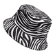 thumbnail image 1 of Sombreros de pescador reversibles para mujer, sombrero de viaje para playa, sombrero para el sol, gorra para exteriores, unisex, vaca, cebra, cuadrícula en blanco y negro, sombrero de, 1 of 5