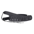 thumbnail image 1 of MERIGLARE Guitar Straps Full Leather Design Easy Adjustable Comfortable Black, 1 of 9