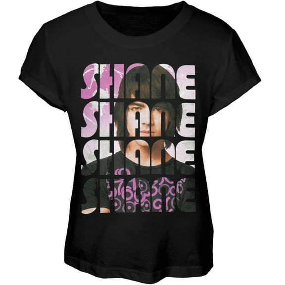 Camp Rock - Shane Text Girls Youth T-Shirt - Youth Medium
