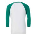 thumbnail image 2 of Bella + Canvas  Adult Triblend 3/4 Sleeve Baseball T-Shirt, 2 of 3