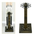 thumbnail image 6 of GARENDE Billiard Cue Rack 8 Holes Corner Storage Stand for Club Billiard Room Garage Bronze, 6 of 9