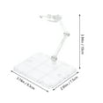 thumbnail image 4 of 1 Set Action Figure Stand Clear Toy Doll Holder Figurine Model Display Rack, 4 of 9