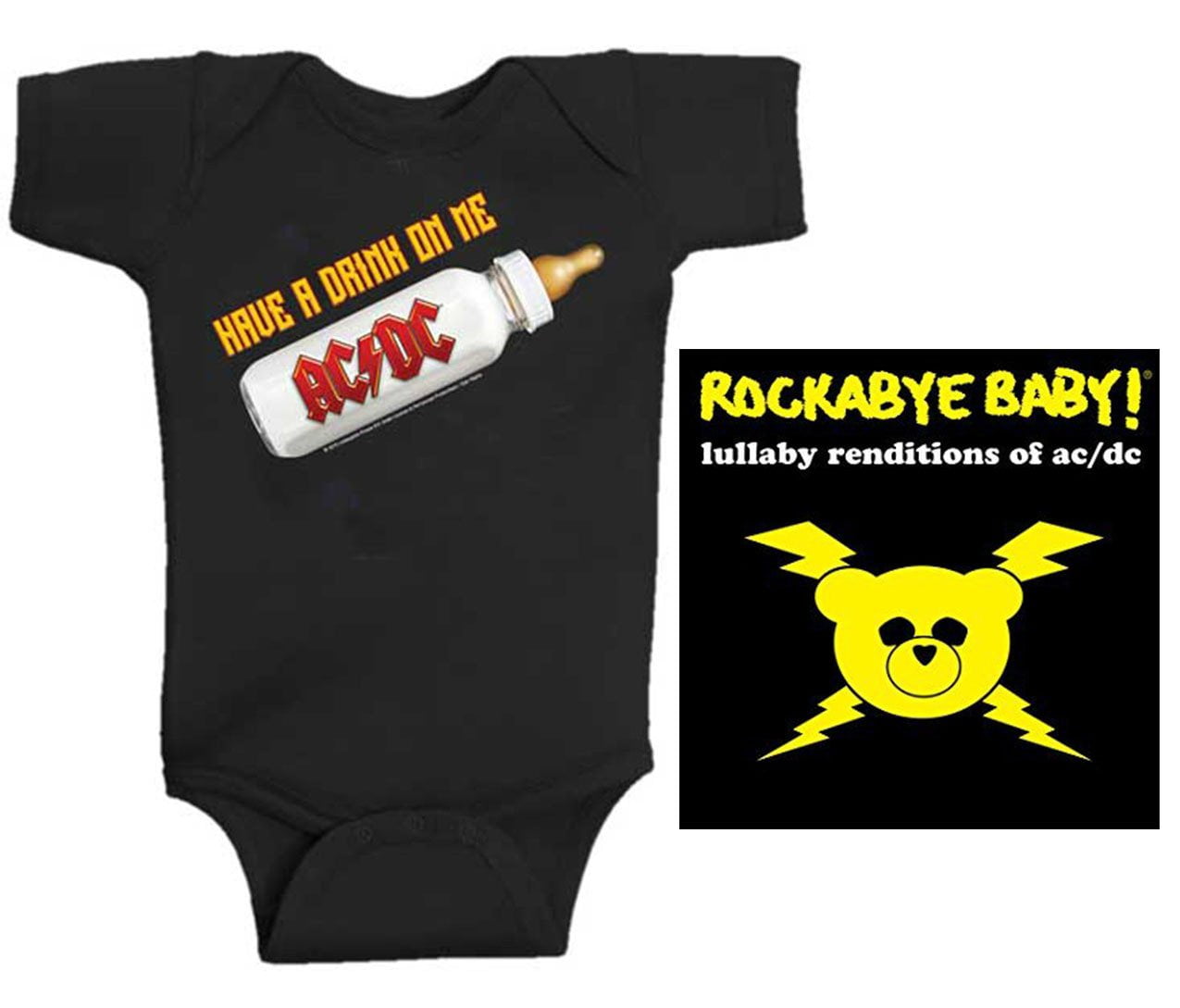 acdc baby clothes
