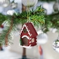 thumbnail image 1 of Adornos navideños, adornos navideños, regalos navideños, adornos navideños, adornos para el árbol de Navidad, galletas de resina, colgantes pequeños, regalos navideños, decoraciones amarillas para fes, 1 of 6
