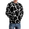 thumbnail image 5 of Giraffe Print Pattern Men's Women New Sweatshirt Hoodie Men's Plus Size Sweatshirt Hooded Sweatshirt 3d Printed Street Men's Cloth, 5 of 6