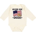 thumbnail image 3 of Inktastic Military Daddy Welcome Home Boys or Girls Long Sleeve Baby Bodysuit, 3 of 5