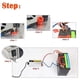 thumbnail image 3 of 500W DC 12V AC 230V Pure Sine Voltage Converter Inverter Car Modified Sine Wave For Home Office Caravan Truck Car Tool Parts, 3 of 7