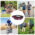 thumbnail image 6 of Unique Bargains 1 Pc Fanny Pack Thin Camo Waist Bag Rose Red, 6 of 6