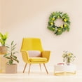 thumbnail image 2 of Puleo International 24" Artificial Daisy Floral Spring Door Wreath with Lemons, Multicolor, 2 of 5