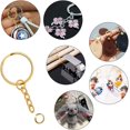 thumbnail image 4 of 220 accesorios llaveros de metal brillar con anillas plata, 4 of 5