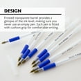 thumbnail image 5 of BAZIC Ballpoint Prima Blue Stick Pens, Soft Grip 1.0 mm, (8/Pack), 1-Pack, 5 of 7