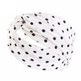 thumbnail image 1 of XASZHN Bandeau de Mode Bandeau pour Femmes Bandanas Bandeau JDF-180B Modèle pour Style Élégant Blanc Taille Unique, 1 of 2