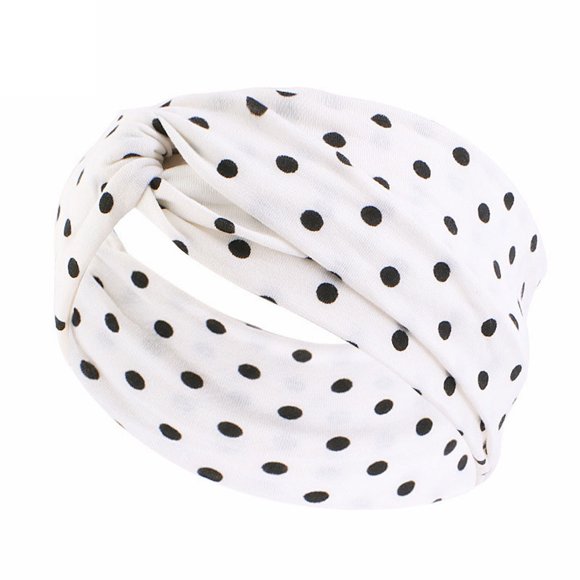 White Heardband Fashion Hairband Headband Head Wrap Band Women Hair Bandanas Headband