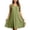 Mint Green A, variant on Dresses for Women Solid Sleeveless V Neck Plus Size Loose Mid-Length Sundress for Everyday Wear