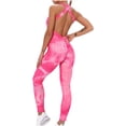 thumbnail image 3 of Taylonsss Clearance Women's High Waist Pockets Running Tie-dye Pants Workout Leggings Yoga Pants, 3 of 9
