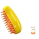 thumbnail image 2 of Cat Steam Brush, 3 in 1 Steamy Cat Brush, Cat Steamer Brush for Massage, Pet Hair Cleaner Brush for Cats and Dog, Eliminate Flying Hair and Tangled Hair Cat Hair Brush, 2 of 3