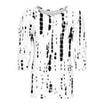 thumbnail image 7 of Vetsdori 3/4 Sleeve Tops for Women Tunic Plus Size Pullover Graphic,Button up Summer Lightweight Juniors Blouses Trendy, 7 of 7
