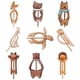 thumbnail image 4 of Wooden Cat Dog Fox Christmas Tree Bird Animal Pattern Brooch Pins for Women Men Cute Shawl Pin Scarf Buckle Clasp Pins Jewelry, 4 of 4