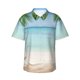 thumbnail image 1 of Balery Starfish in Beach Camisas hawaianas de manga corta para hombre, camisas playeras de corte holgado, camisas de vacaciones con botones,XX-Large, 1 of 7