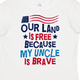 thumbnail image 4 of Inktastic Military Uncle Proud Nephew Freedom Boys or Girls Toddler T-Shirt, 4 of 5
