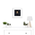 thumbnail image 2 of Van Meegeren Portrait Of A Man 8X8 Inch Square Wooden Framed Wall Art Print Picture with Mount, 2 of 4