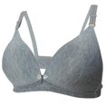 thumbnail image 2 of Women Breast-fed Removable Front Buckles Nursing Bra, 2 of 2