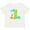AA-White, variant on Dinosaur First Birthday Party Boys or Girls Baby T-Shirt