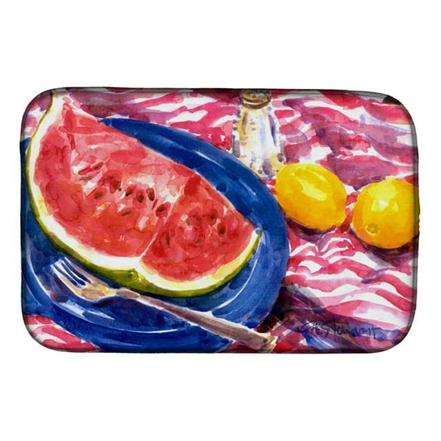 Carolines Treasures 6028DDM Watermelon Dish Drying Mat