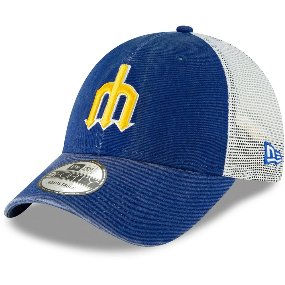 Seattle Mariners New Era Cooperstown Collection 1977 Trucker 9FORTY 