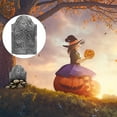 thumbnail image 5 of Halloween Tombstone Ghost Head Gravestone for Haunted House Secret Room Bar, 5 of 5