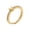 Golden V, variant on HUANLEDASH Finger Ring Adjustable Opening 26 Alphabet Faux-diamond-set Geometric Inlay Sparkling Letter Band Ring Daily Wear
