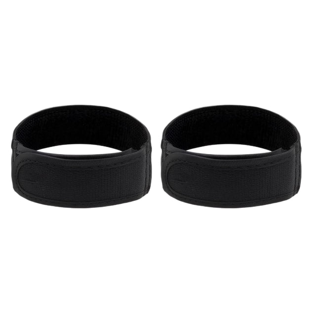 pitrice 2pcs/set Buckle Elastic Belts With Side Buckle Straps 3. Freely Adjust black S
