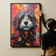 thumbnail image 4 of Bergamasco Sheepdog Dog Arts Canvas - Large Abstract Paintings Colorfull Wall Art Dog Decor Dog Room Decor Animal Wall Art Animal Canvas, 4 of 4