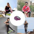 thumbnail image 4 of Riñonera para hombre y mujer, riñonera, adecuada para viajes, senderismo, correr, deportes al aire libre, regalo para el día del padre Adepaton CPB-DE-SSW1237-3, 4 of 5
