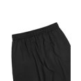thumbnail image 5 of Men's  Trousers Elastic Waist Drawstring Straight Leg Loose Fit Full Length Pants with Pockets, 5 of 5