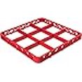 thumbnail image 3 of Carlisle FoodService Products RE9C05 Optilean Rallonge de Vitres 9 Compartiments, 5.81 Pouces Compartiments, Rouge (Lot de 6), 3 of 4