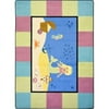 Kid Essentials Lil Mermaid Active Play & Juvenile Rectangle Rugs Multi Color - 3 ft. 10 in. x 5 ft. 4 in.